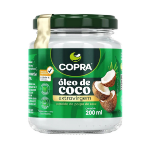 OLEO DE COCO EXTRA VIRGEM 200ML COPRA