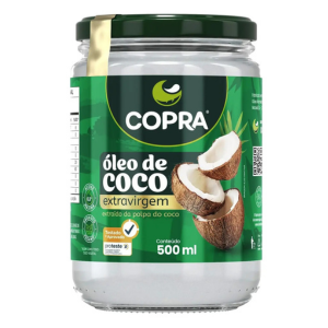 OLEO DE COCO EXTRA VIRGEM COPRA 500ML COPRA
