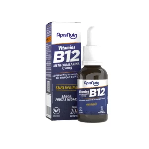 Vitamina B12 20 Ml/Sabor Frutas Negras