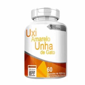 Uxi Amarelo com Unha de Gato 60 Cápsulas