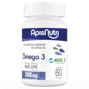 Omega 3 1000 Mg 60 Caps Apisnutri Un