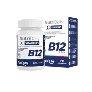Nutridaily B12 Mastigável 60 Caps Metilcobalamina 500Mg