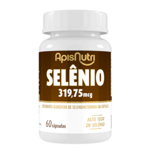 Suplemento Mineral de Selênio 280mg 60 Cáps - ApisNutri