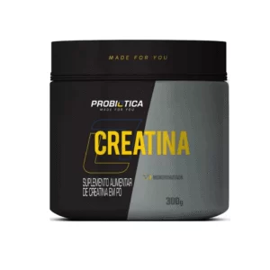 Creatina Probiotica Pura Pote 300 Gr